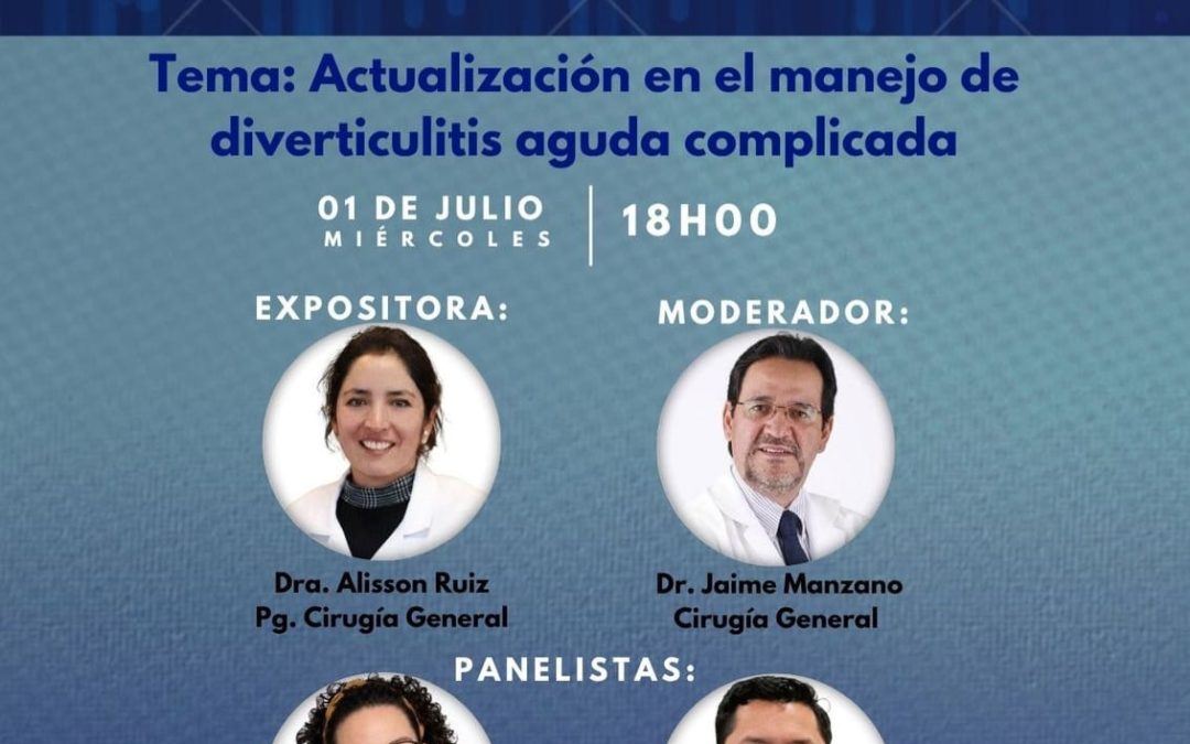 GRAND ROUND DE CIRUGÍA GENERAL (MÓDULO CIRUGÍA COLORRECTAL)